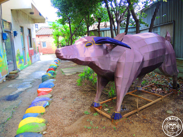 坑口彩繪村：作伙來企投【桃園蘆竹･坑口彩繪村】超過千坪的彩繪村