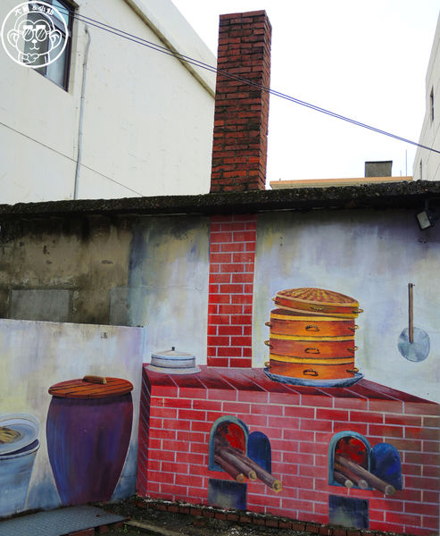 坑口彩繪村：作伙來企投【桃園蘆竹･坑口彩繪村】超過千坪的彩繪村