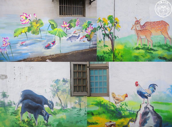 坑口彩繪村：作伙來企投【桃園蘆竹･坑口彩繪村】超過千坪的彩繪村