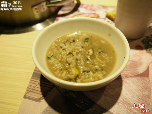 上澄鍋物:上澄鍋物,比臉還大的大麥松阪豬肉片,超吸睛!!!