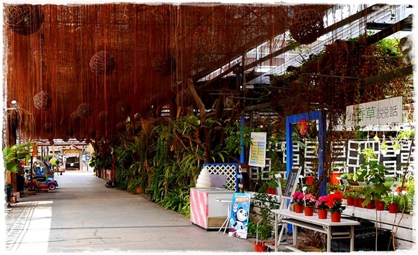 台北花卉村(Taipei Garden Mall):【台北◍•ᴗ•◍社子】賞花・台北花卉村賞紫藤花2015・3/20花況✯親子DIY景點|沉醉於紫藤花戀情