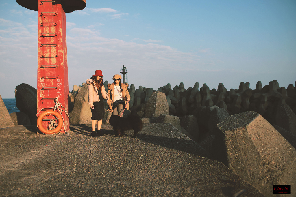 北海岸溜狗半日記趣