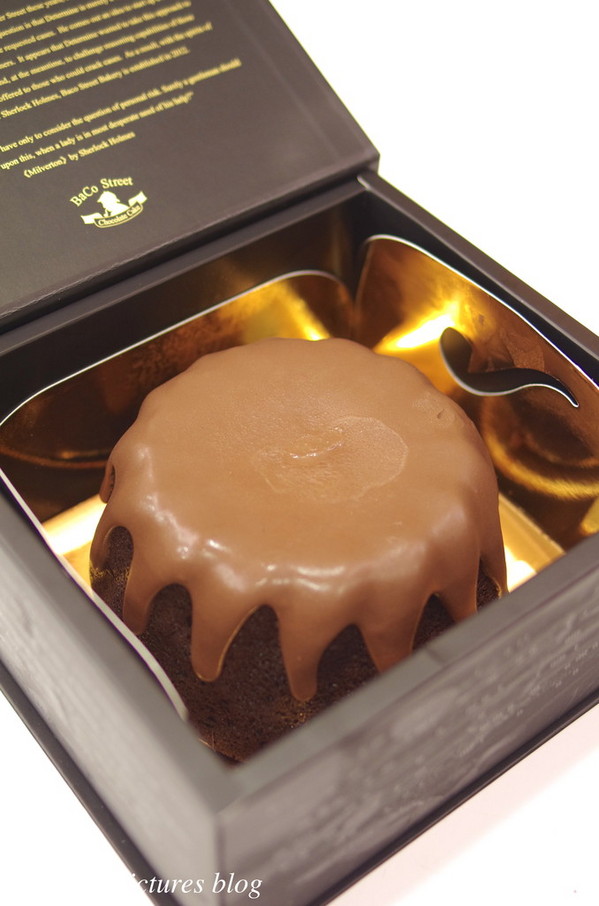 貝克街:BaCo Street貝克街.謎 巧克力蛋糕(綠玉皇冠)~香濃迷人的可可香氣,怕胖的我都不禁一口接一口!