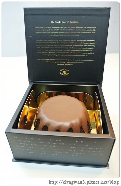 宅配甜點-貝克街巧克力蛋糕-BaCo Street-福爾摩斯-推理小說-謎之蛋糕-銀色馬-綠玉皇冠-布朗尼-上班這檔事-頂級巧克力-Forastero-Trinitario-推理小說-有故事的蛋糕-8-310 (24)-1