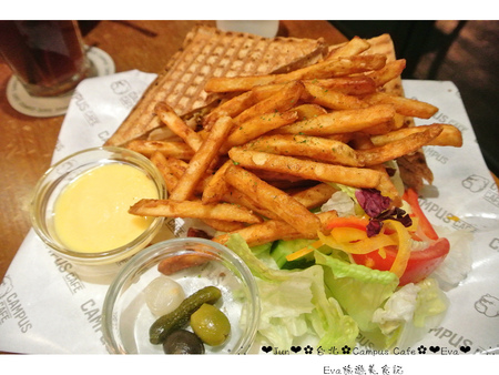 CAMPUS CAFE(南京店):【食記】oO。台北 Campus Cafe 康熙來了推推的超好吃店家,超囂張的提拉米蘇瀑布,讓我們一起消滅它吧~。o○。