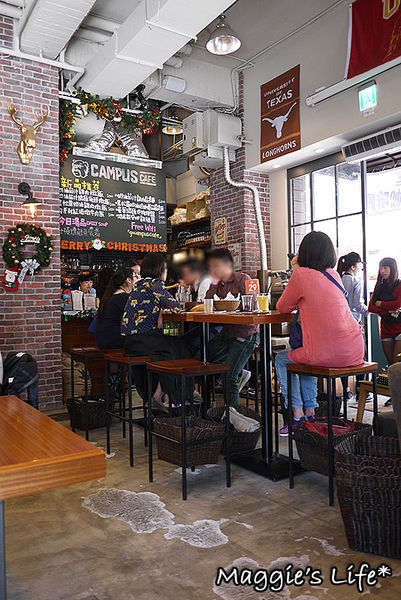 CAMPUS CAFE(南京店)：台北美食。捷運南京三民【CAMPUS CAFE】康熙來了推薦咖啡廳◆早午餐。帕尼尼。漢堡。三明治。義大利麵。燉飯。免服務費