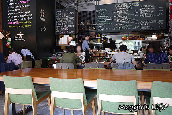 CAMPUS CAFE(南京店)：台北美食。捷運南京三民【CAMPUS CAFE】康熙來了推薦咖啡廳◆早午餐。帕尼尼。漢堡。三明治。義大利麵。燉飯。免服務費