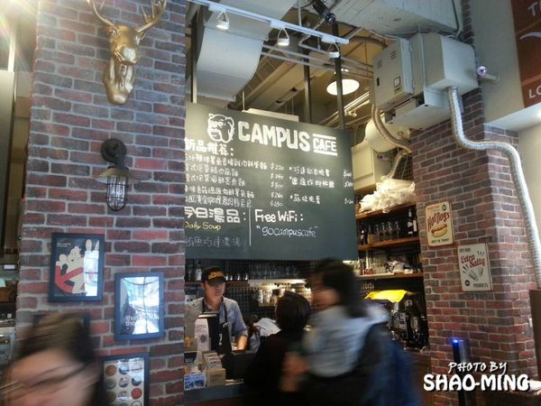 CAMPUS CAFE：(松山)精緻設計氛圍『CAMPUS-CAFÉ』樂活美味義式料理