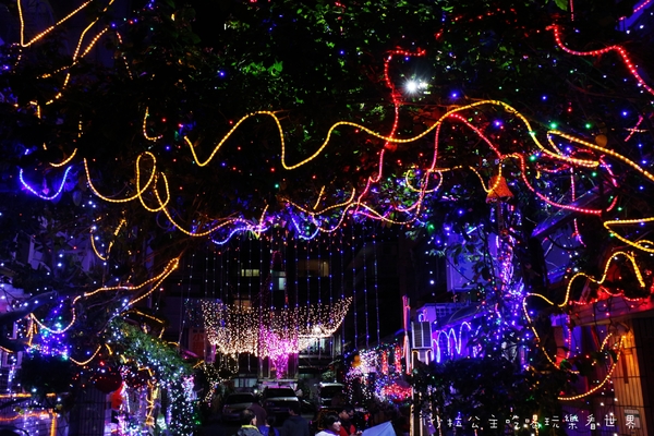 吉慶里聖誕巷:2015石牌『吉慶里聖誕巷』&『福興聖誕公園』