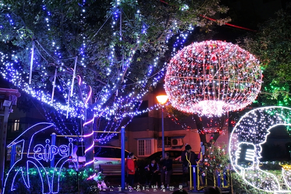 吉慶里聖誕巷:2015石牌『吉慶里聖誕巷』&『福興聖誕公園』