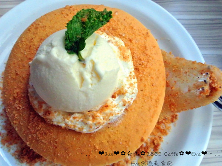 1861 caffe：【食記－邀約】oO。台北　西門町　1861 Caffe　花生麻糬煎餅、西門町下午茶首選、姐妹聚會、平價下午茶　西門町下午茶的新勢力，這家絕對不能錯過～。o○。