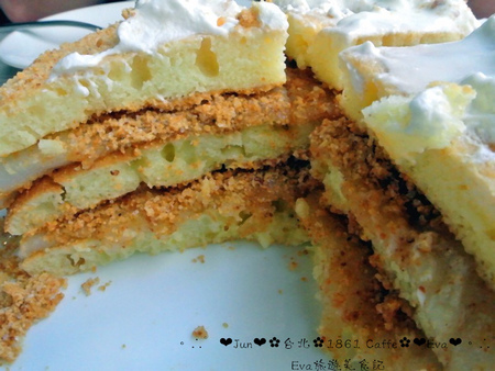 1861 caffe：【食記－邀約】oO。台北　西門町　1861 Caffe　花生麻糬煎餅、西門町下午茶首選、姐妹聚會、平價下午茶　西門町下午茶的新勢力，這家絕對不能錯過～。o○。