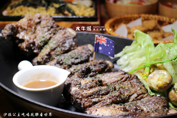 水牛城美式碳烤牛排(台北店):大份量美食『水牛城美式碳烤牛排』20盎司牛肋排/捷運古亭站