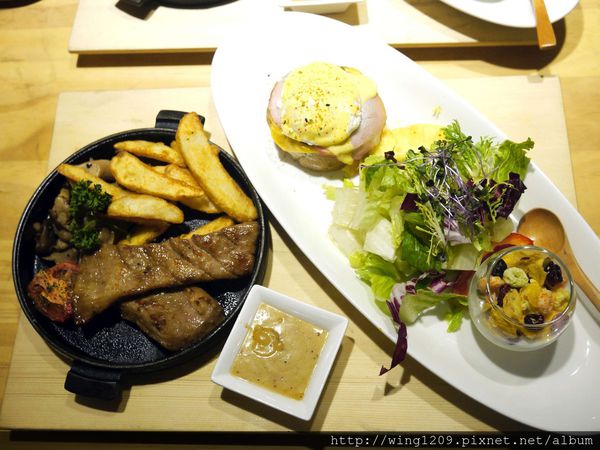 鬥牛士Brunch牛排：牛排店也賣起豐盛早午餐。【鬥牛士Brunch&牛排】