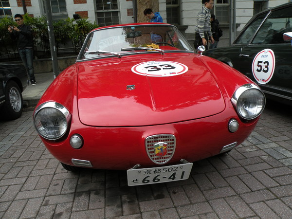 感謝臺灣2013 RALLY NIPPON古董車環台(臺中場)：1021128[官本金文愛台灣]2013 RALLY NIPPON古董車環台創辦人小林雄介感謝臺灣於日本311震災時大力協助賑災