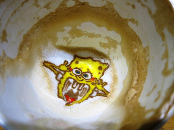 麥克菲咖啡館:<台中|西屯>限量客製化彩色拉花~超卡挖娃海綿飽飽拉花~麥克菲輕食咖啡 McFee Cafe