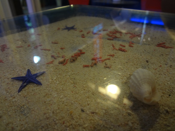 藍色地圖咖啡館：1021001[官本金文愛台灣]第三雷空有地中海風格的藍色地圖咖啡館Bule Map餐點須再加強