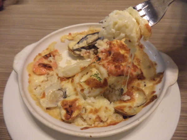 波思若創意料理：口碑券No.1【波思若創意料理】──推鮮味總匯海鮮焗烤飯