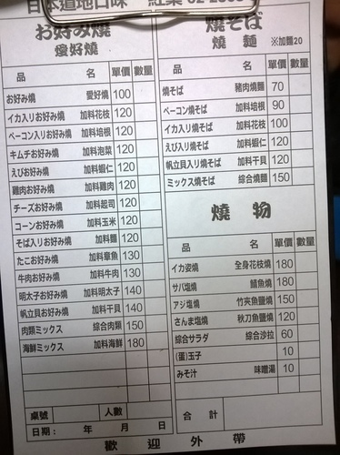 日式愛好燒：古亭捷運站附近、平價道地的神隱愛好燒~紅葉