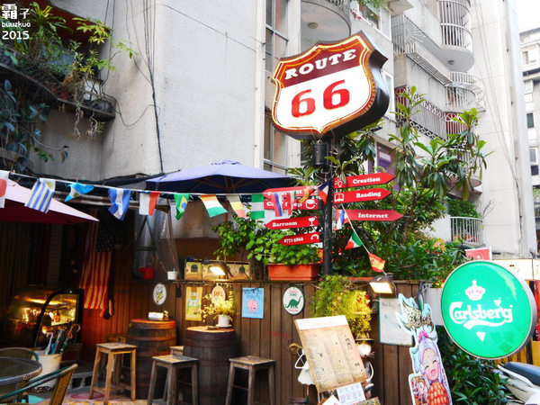 Route66 美式餐廳:Route 66美式餐廳,濃濃老派風味的州際公路主題餐廳