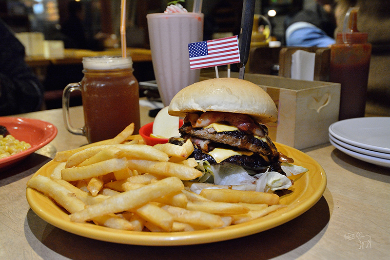 台北東區 Route 66美式餐廳:美式炸雞桶,捷運忠孝敦化站