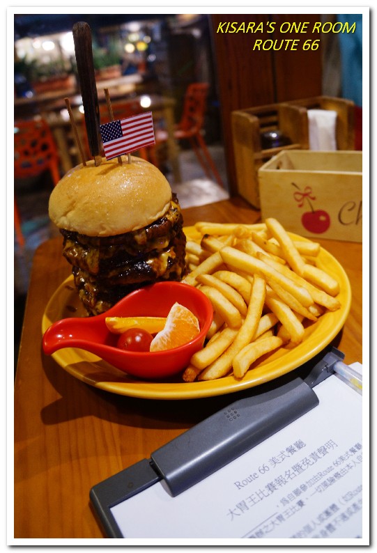 Route66 美式餐廳:東區美式.跟自己挑戰!六層高聳漢堡大胃王比賽──ROUTE 66