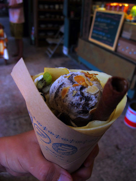 下町の洋菓子：[台南]洋菓子幸福的可麗餅