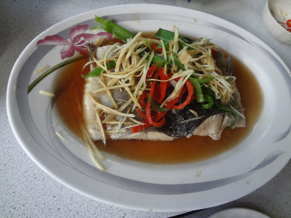 觀音山莊野菜料理：1020106[官本金文愛台灣]觀音山莊像在莊園博物館裡享受美食賞石賞魚賞花的好地方