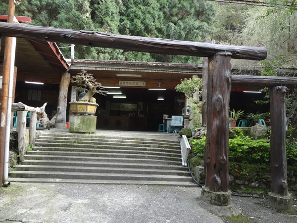 觀音山莊野菜料理：1020106[官本金文愛台灣]觀音山莊像在莊園博物館裡享受美食賞石賞魚賞花的好地方