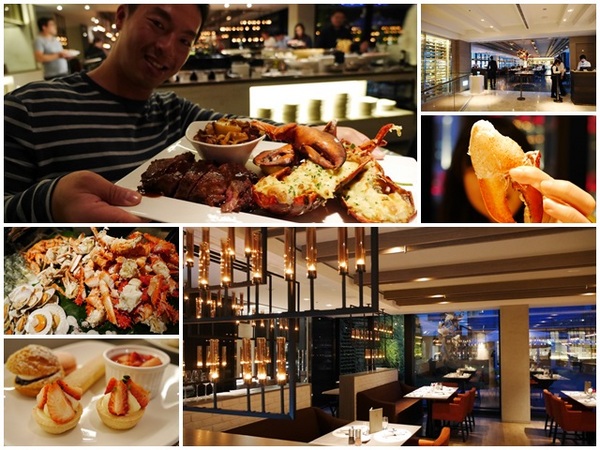 寒舍艾麗酒店 ~ La Farfalla 義式餐廳：台北 寒舍艾麗酒店 La Farfalla 義式餐廳～帝王蟹海鮮Buffet