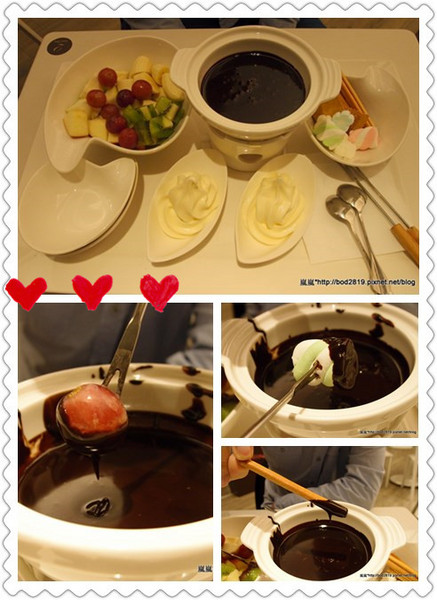 Sweet stone巧克力凍飲專門店：【台中逢甲】Sweet stone巧克力凍飲專門店－超特別的巧克力鍋，苦甜巧克力搭配新鮮水果＆餅乾！