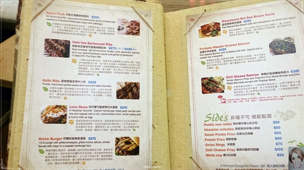 Aloha Grill 夏威夷料理:台北 捷運北車 Aloha Grill~平價夏威夷餐的饗宴