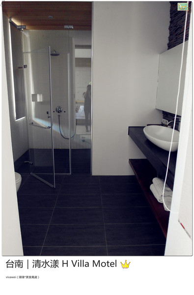清水漾 H Villa Motel：台南南區｜超豪華氣派有游池及大面落地窗『清水漾 H Villa Motel』