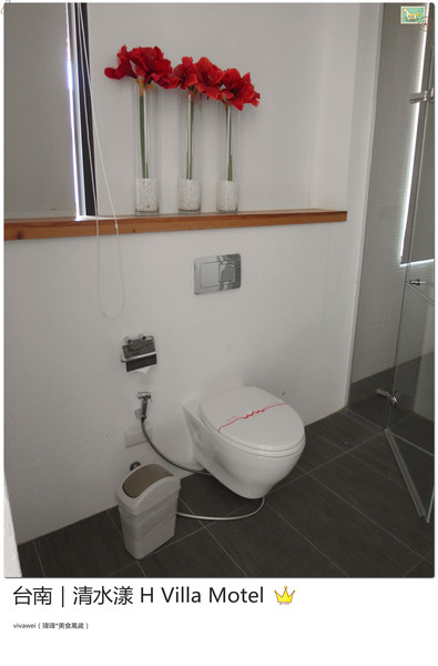 清水漾 H Villa Motel：台南南區｜超豪華氣派有游池及大面落地窗『清水漾 H Villa Motel』