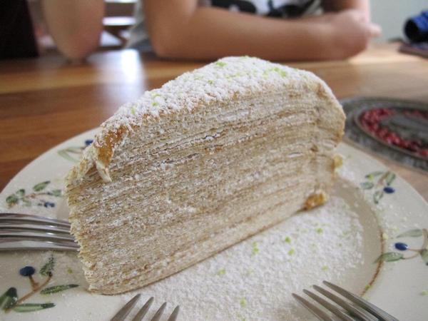 滿足花園：隱藏台南鄉下的神之甜點!!!千層派!!!!