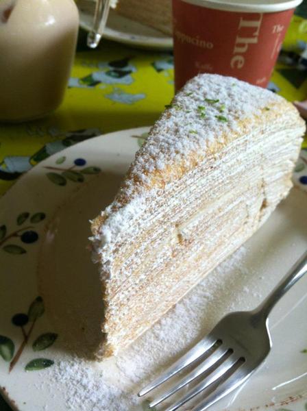 滿足花園：隱藏台南鄉下的神之甜點!!!千層派!!!!