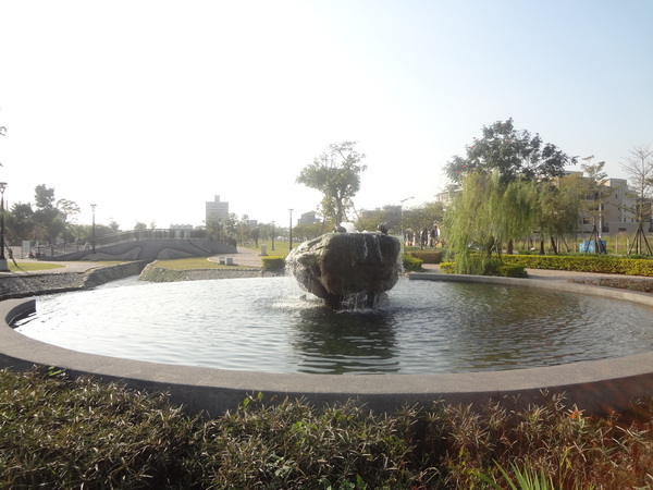 新都生態公園：1020129[官本金文愛台灣]新都生態公園藍天綠地水池海星小生態大玩樂