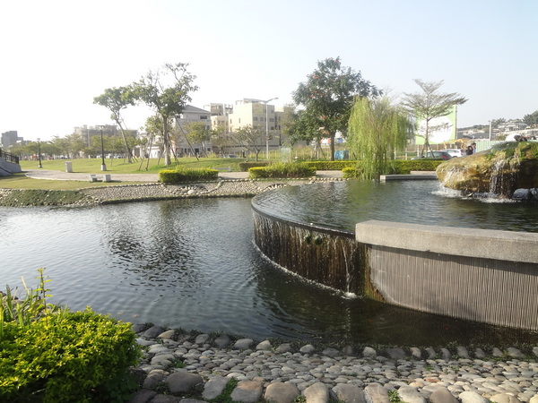 新都生態公園：1020129[官本金文愛台灣]新都生態公園藍天綠地水池海星小生態大玩樂