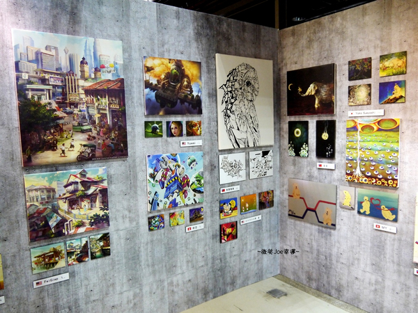 2016 ASIA 亞洲插畫年度大賞(亞洲插畫盛事-台中展):免費入園....高手雲集的2016 亞洲插畫年度大賞,連小孩兒也看得頭頭是道。