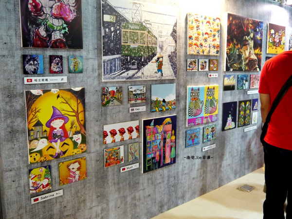 2016 ASIA 亞洲插畫年度大賞(亞洲插畫盛事-台中展):免費入園....高手雲集的2016 亞洲插畫年度大賞,連小孩兒也看得頭頭是道。