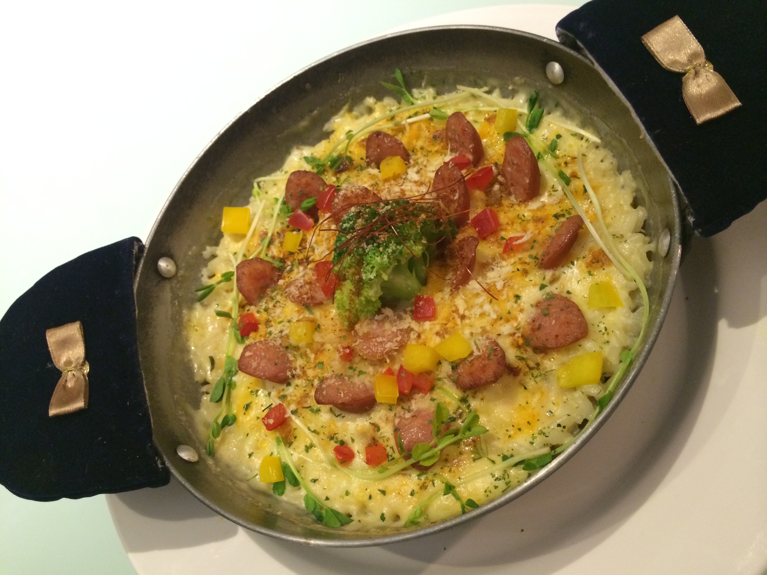 焗烤德式香腸燉飯