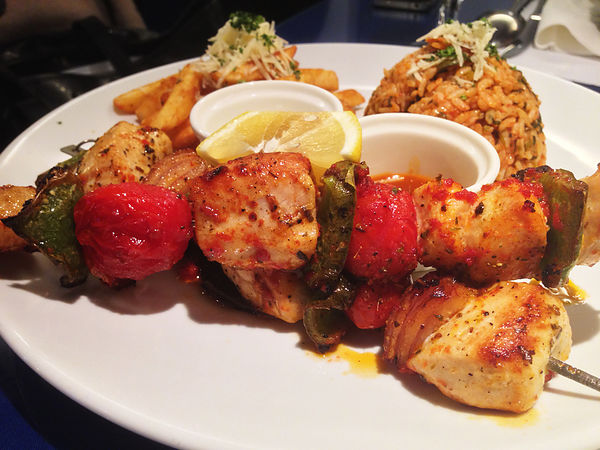 OPA歐帕希臘小館-希臘串燒(串燒雞胸肉)
