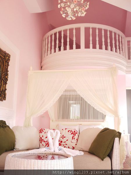 聖荷緹渡假城堡：變身公主！夢幻風「聖荷緹渡假城堡民宿」