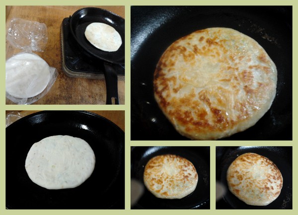 老克明蔥花鍋餅(鹹)(170±10g)X5/包：老克明[蔥花鍋餅]˙[鮮肉水餃]好吃無敵啦!