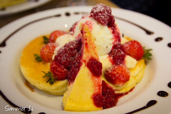 Jamling Cafe：Jamling cafe 香噴噴日式厚鬆餅