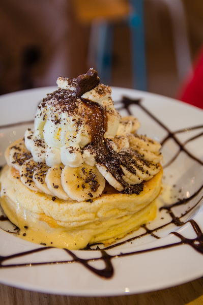 Jamling Cafe：Jamling cafe 香噴噴日式厚鬆餅