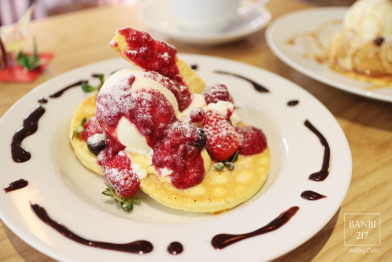 Banbi217 美食旅遊: Jamling cafe 日式厚鬆餅,下午茶,咖啡館(捷運信義線信義安和站,台北大安區)