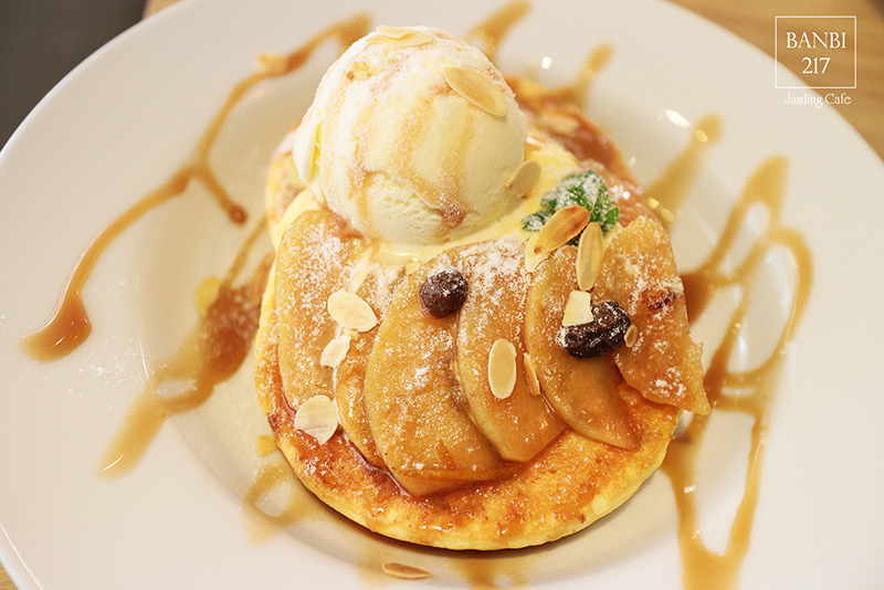 Banbi217 美食旅遊: Jamling cafe 日式厚鬆餅,下午茶,咖啡館(捷運信義線信義安和站,台北大安區)