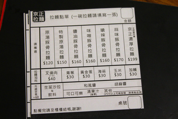 京正拉麵：[台南]巷弄內的日本味 京正拉麵