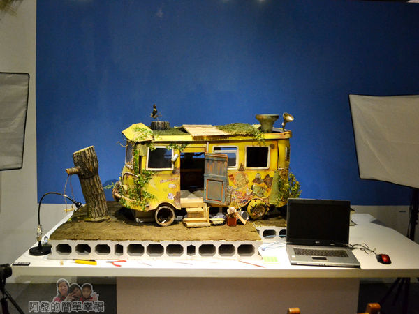 新北市動畫故事館29-4F-台灣原創動畫《巴特》幕後大公開-還原片場